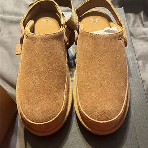 UGG Tan Suede Slip-On Footwear